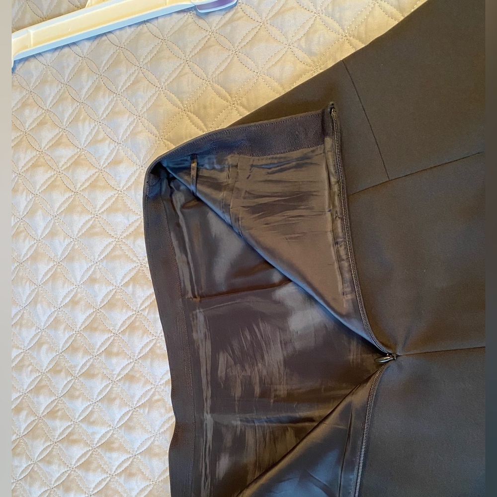 Black j crew skirt